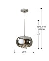 COLGANTE ·ARGOS· CROMO 1L