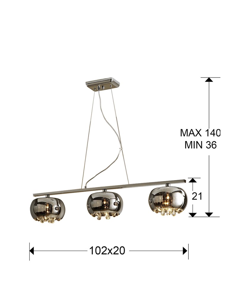 LAMPARA ·ARGOS· 3L. LINEA