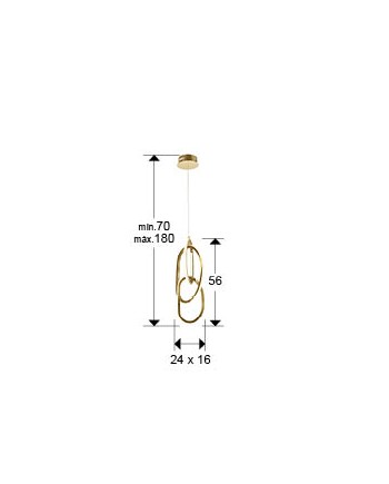 NEXO- LAMPARA 3L ORO