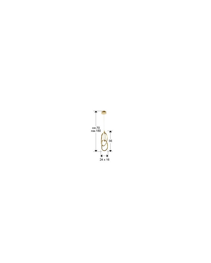 NEXO- LAMPARA 3L ORO