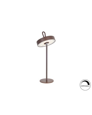 GONG- SOBREMESA LED CORTEN