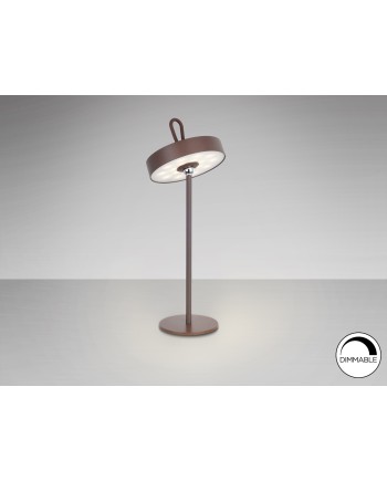 GONG- SOBREMESA LED CORTEN