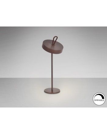 GONG- SOBREMESA LED CORTEN