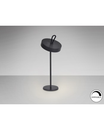 GONG- SOBREMESA LED NEGRO