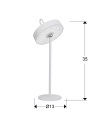 GONG- SOBREMESA LED BLANCO