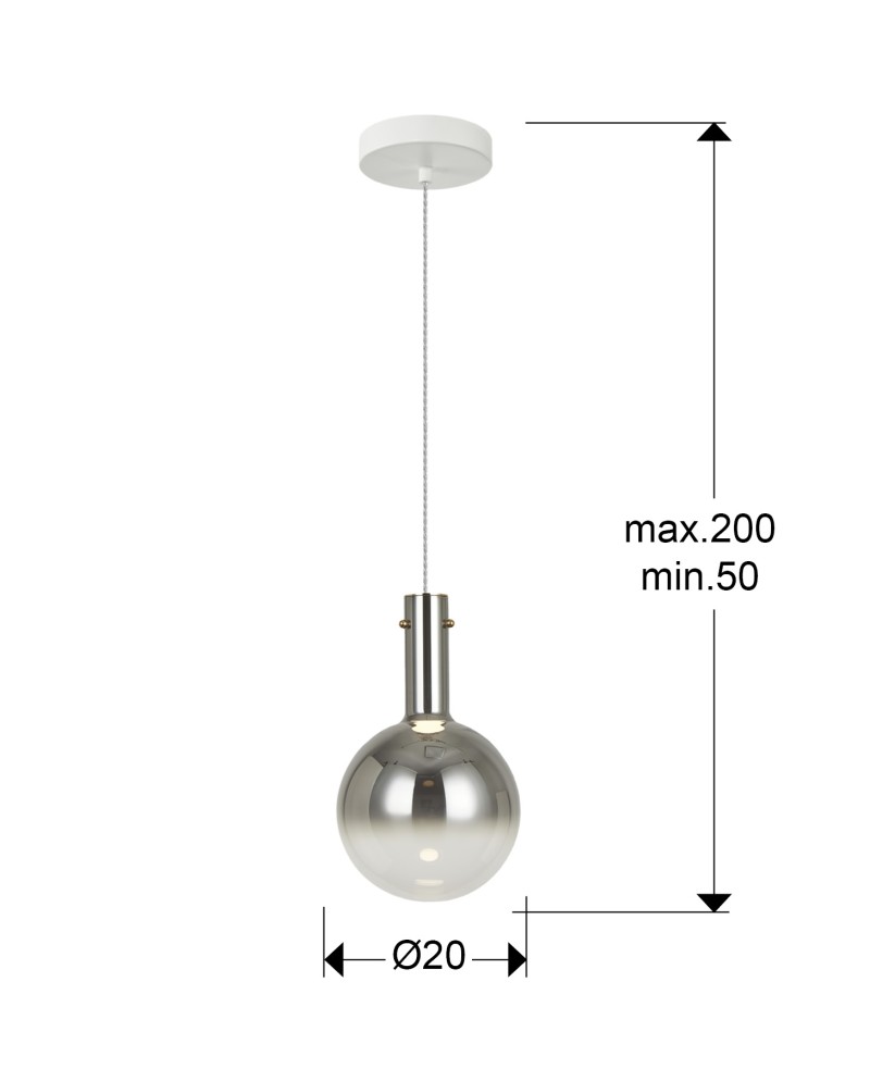 MATICES-LAMPARA 1L BLANCO-SMOKE