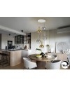 MATICES-LAMPARA 5L BLANCO-SMOKE-ORO