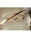 ORBITAS- LAMPARA 2 AROS ORO