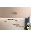 ORBITAS-LAMPARA 3 AROS ORO