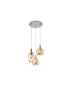 I3-NARA- LAMPARA 3L CROMO D45