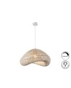 SABAH- LAMPARA RATAN BLANCO 55CM