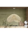 SABAH- LAMPARA RATAN BLANCO 80CM