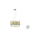 TIARA- LAMPARA 6L CROMO-ORO