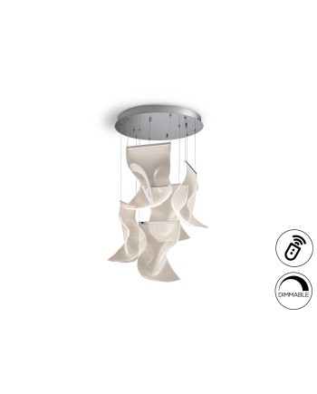 VELOS- LAMPARA 5L CROMO DIM