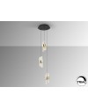 ILIADA- LAMPARA 3L NEGRO-ORO