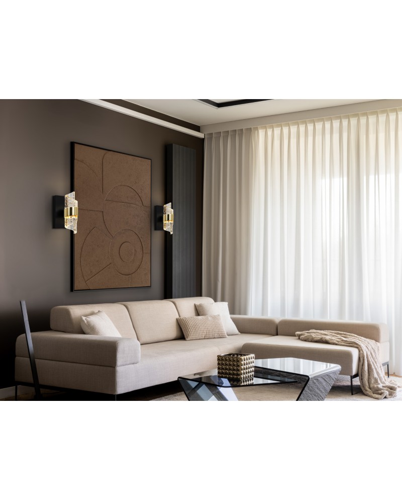 ILIADA-APLIQUE 1L NEGRO-ORO