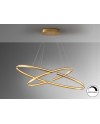 LAMPARA GRANDE·ELIPSE· ORO DIM