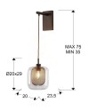 APLIQUE FOX 1L CHOCOLATE