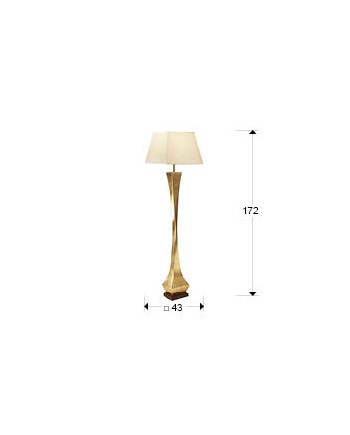 PIE SALÓN DECO ORO 1L.