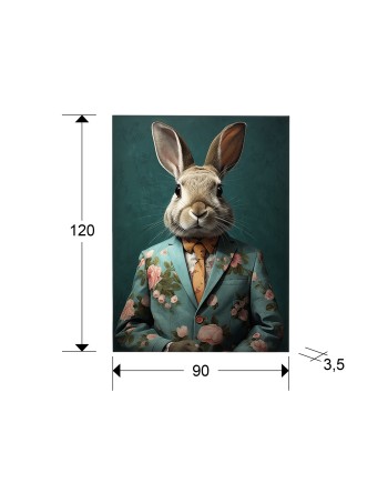 MR. RABBIT- ACRILICO 90X120