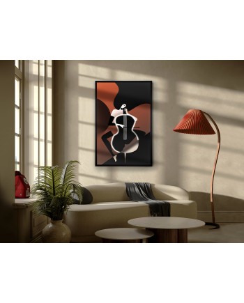VIOLONCHELO-CUADRO LUZ LED 80X120