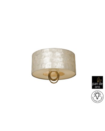 PLAFON ·EDEN· ORO Ø40 3L