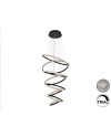 RING-LAMP 8 AROS NEGRO DIMABLE