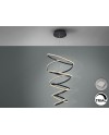 RING-LAMP 8 AROS NEGRO DIMABLE