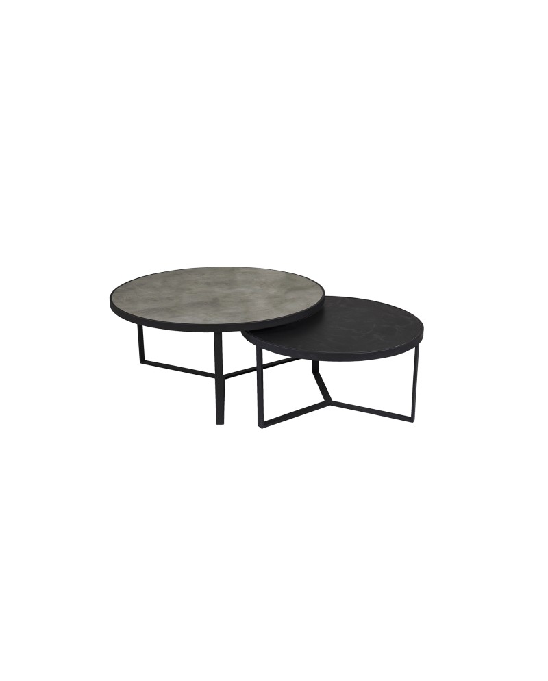 NAIRA -SET MESAS- T GRIS-NEGRO