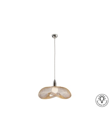 LAMPARA 1L ·FORMA· CROMO/ORO