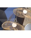 LAMPARA 1L ·FORMA· CROMO/ORO