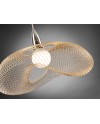 LAMPARA 1L ·FORMA· CROMO/ORO