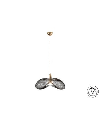LAMPARA 1L ·FORMA·ORO/NEGRO