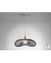 LAMPARA 1L ·FORMA·ORO/NEGRO