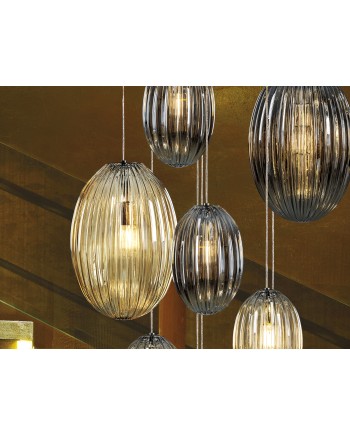 OVILA- LAMP 13L SMOKE- COÑAC