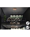 MOLLY-LAMP 3 AROS 110D ORO ROSA DIM