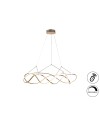 LÁMPARA LED ·MOLLY· 110Ø ORO ROSA