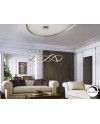 LÁMPARA LED ·MOLLY· 110Ø ORO ROSA