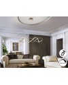 LAMP.LED·MOLLY·110Ø ORO ROSA DIM