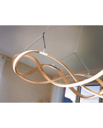 LÁMPARA LED ·MOLLY· 53Ø ORO ROSA