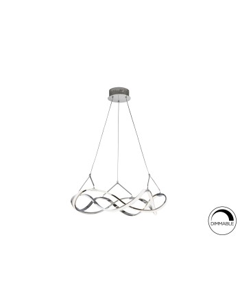 LÁMPARA LED ·MOLLY· 53Ø CROMO