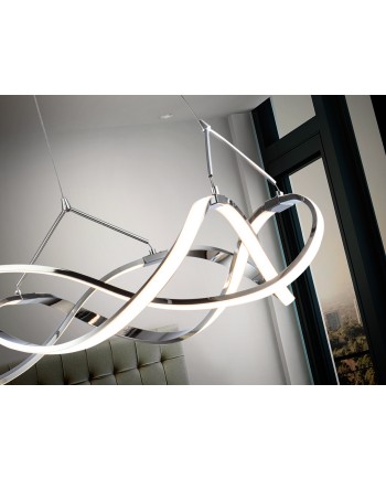 LÁMPARA LED ·MOLLY· 53Ø CROMO