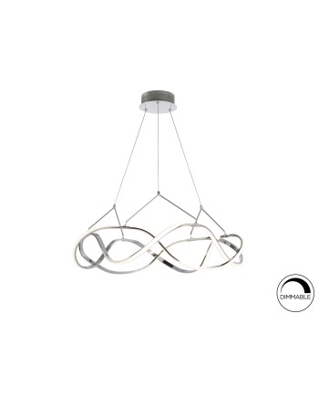 LÁMPARA LED ·MOLLY· 80Ø CROMO