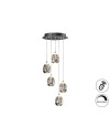 ROCIO- LAMPARA 5L CROMO 30D DIMABLE