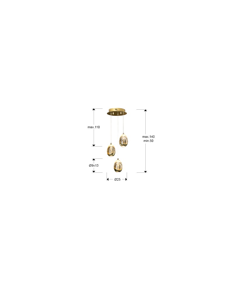 ROCIO-LAMPARA  3L ORO 25D