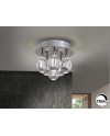 ROCIO- PLAFON 6L CROMO DIMABLE