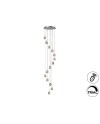 ROCIO-GRAN LAMP 14L CROMO 5M DIMABLE