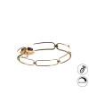 COLETTE-PLAFON LED Ø80 ORO ROSA DIM