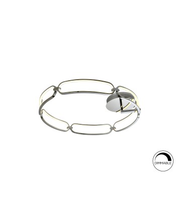 COLETTE-PLAFON LED Ø80 CROMO
