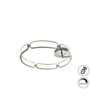 COLETTE-PLAFON LED Ø80 CROMO